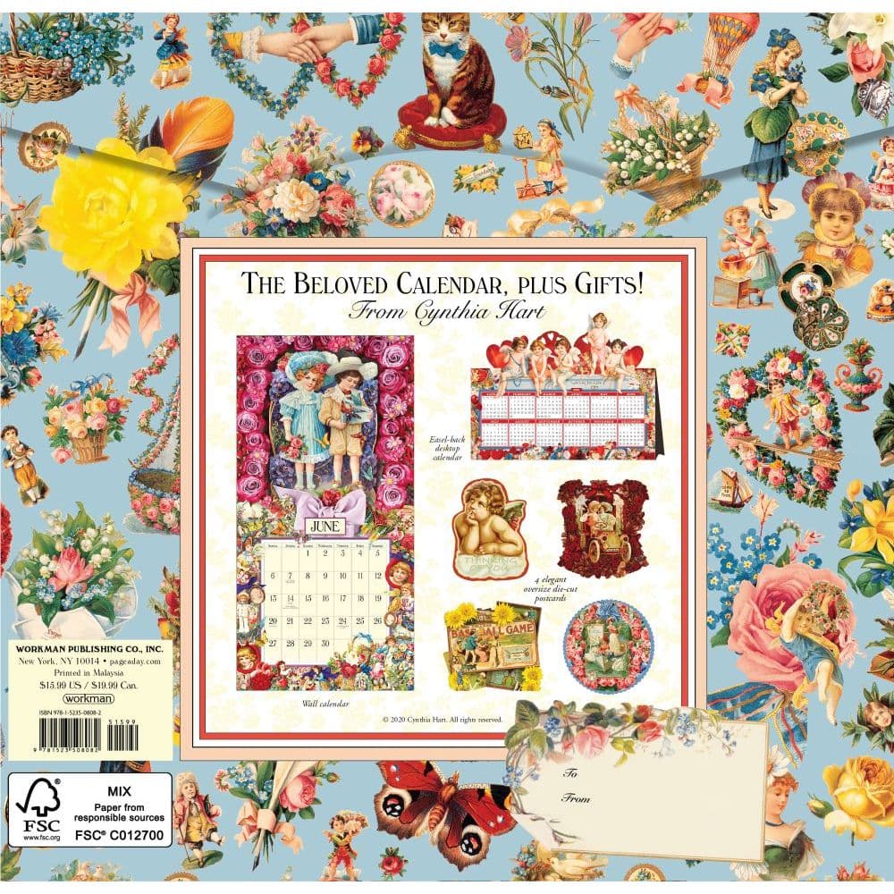 Victoriana Wall Calendar - Calendars.com