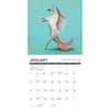 image Unicorn Yoga 2025 Mini Wall Calendar Second Alternate Image width=&quot;1000&quot; height=&quot;1000&quot;