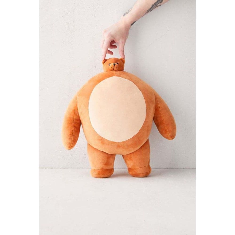 tiny head bear plush