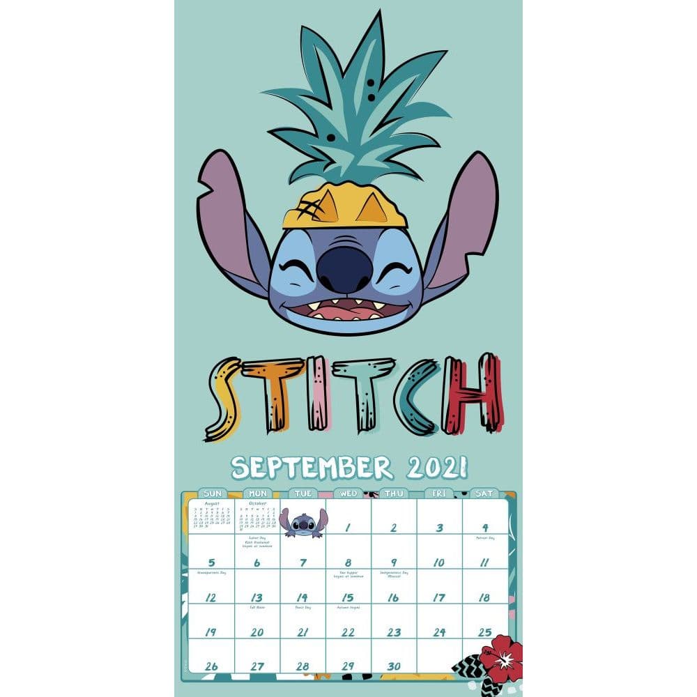 Stitch Disney Wall Calendar