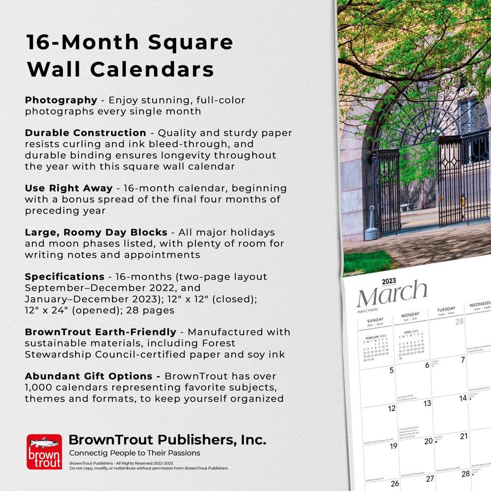 Pittsburgh 2023 Wall Calendar - Calendars.com