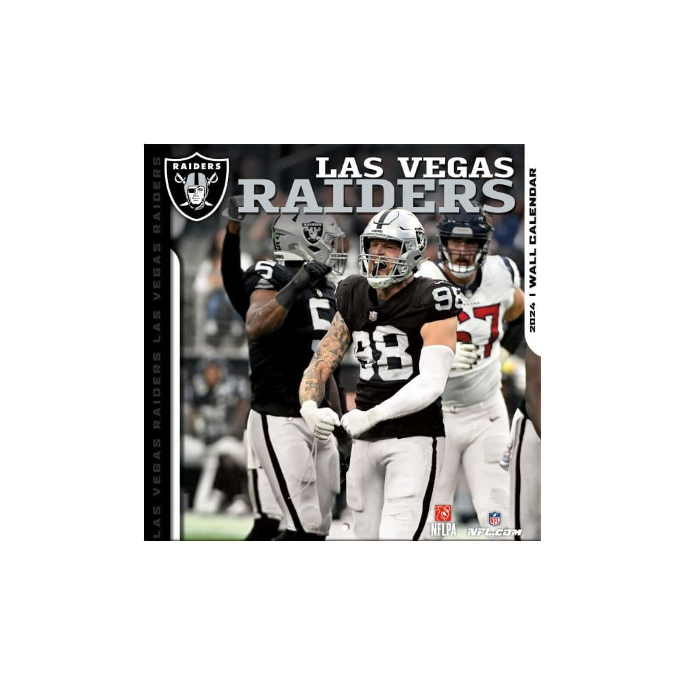 image NFL Las Vegas Raiders 2024 Mini Wall Calendar Main