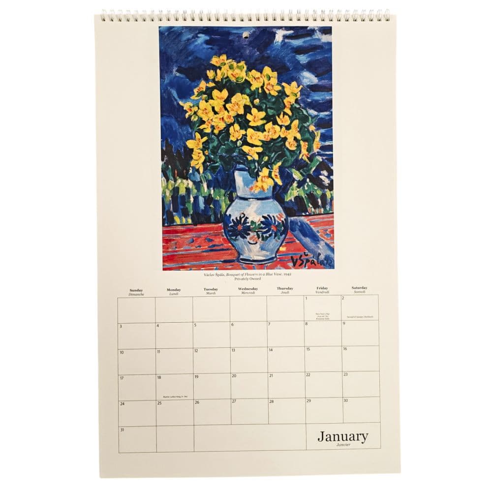 Flowers Poster 2027 Wall Calendar Second Alternate Image