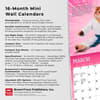image Karate Cats 2026 Mini Wall Calendar