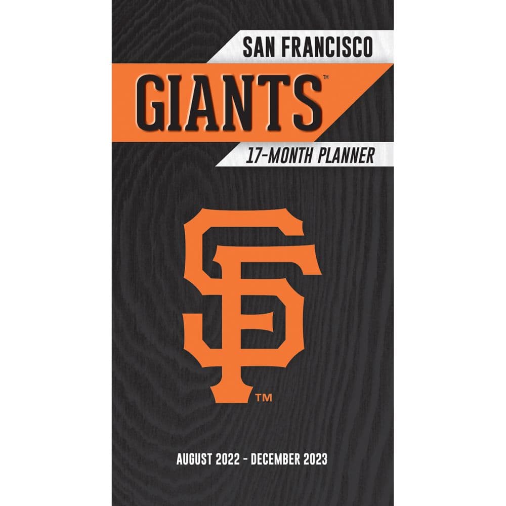 Turner Licensing San Francisco Giants 2023 17-Month Pocket Planner