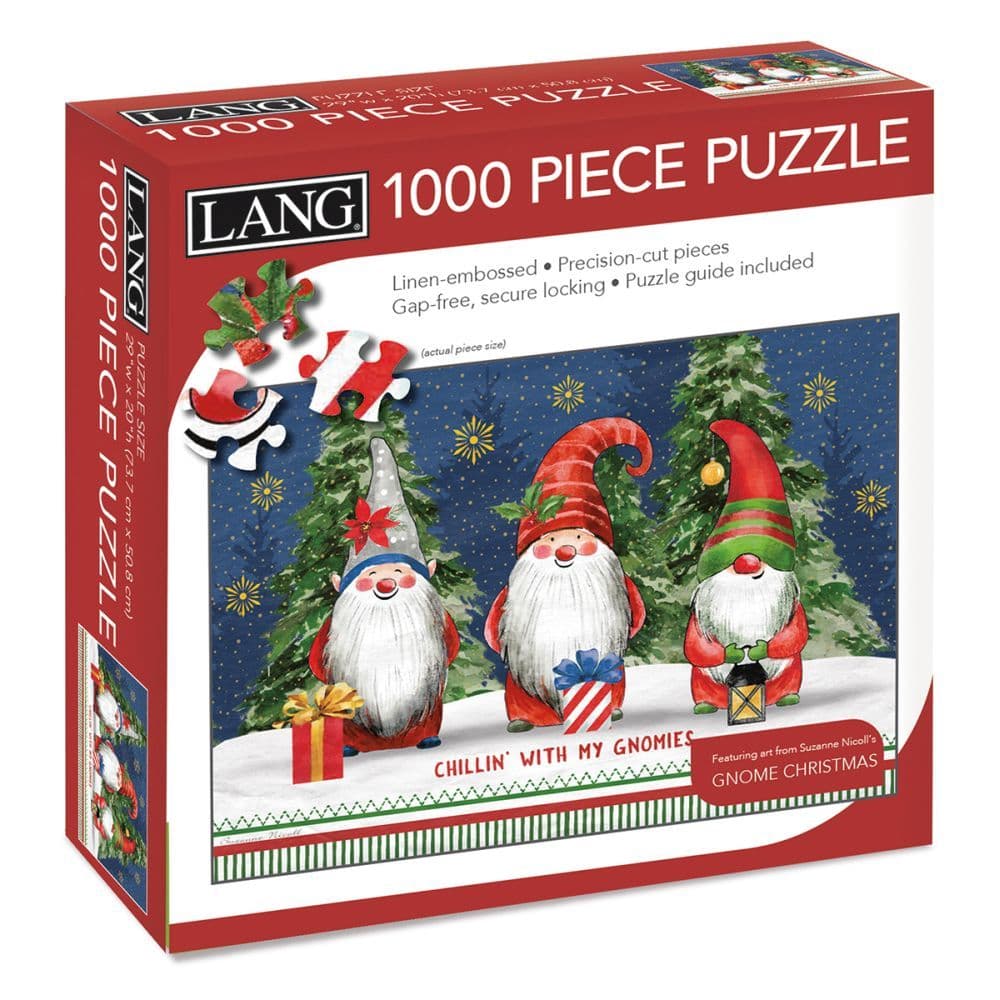 Lang Gnome Christmas 1000 Piece Puzzle