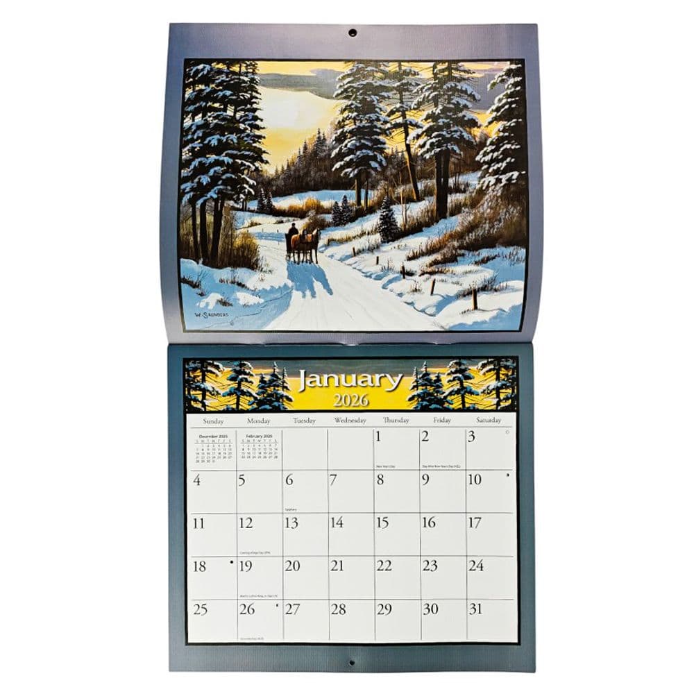 Lure of The Outdoors Special Edition 2026 Wall Calendar Second Alternate Image