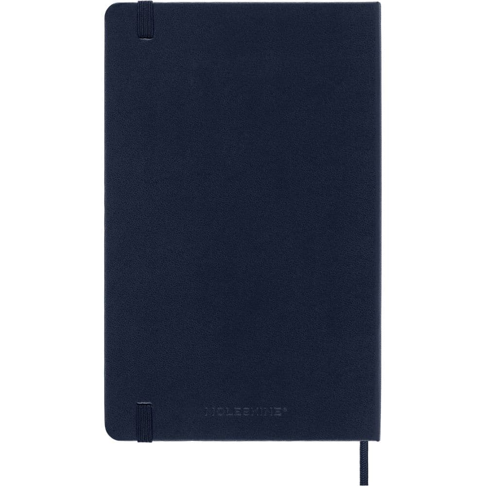 Moleskine Large Blue Daily Hard Cover 2025 Planner Alternate View