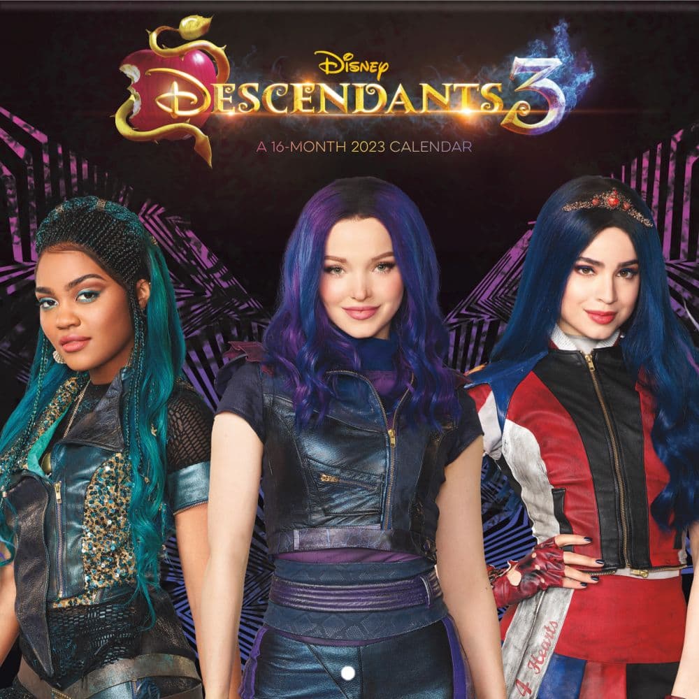 Disney Descendants 2023 Wall Calendar - Calendars.com