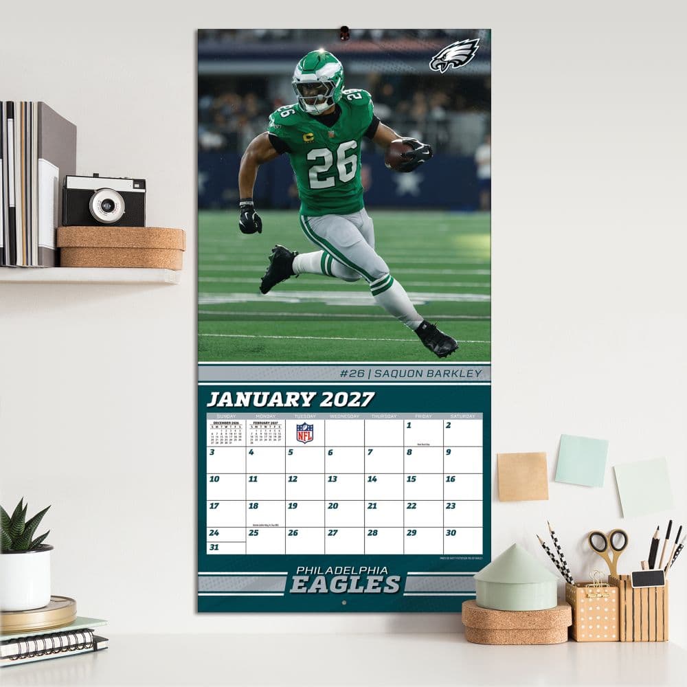 NFL Philadelphia Eagles 2027 Wall Calendar Fifth Alternate Image