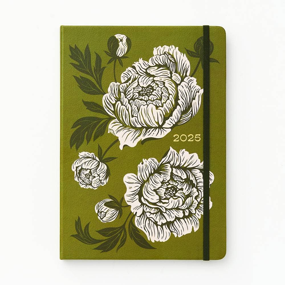 Vintage Floral Monthly 2025 Planner