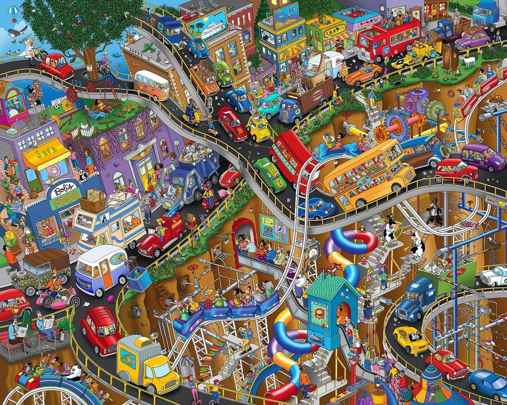 Getting Away 1000 Piece Puzzle Alternate Image 1