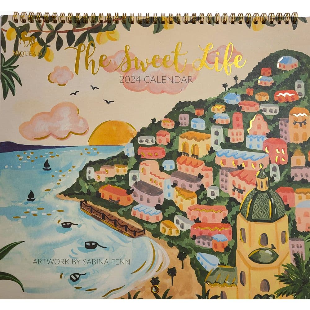 Sweet Life Spiral 2024 Wall Calendar Main Product Image width=&quot;1000&quot; height=&quot;1000&quot;