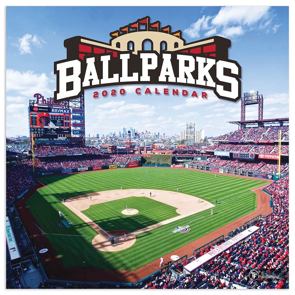 2021 Ballparks 12x12 Wall Calendar Baseball Stadium Photography 