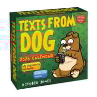 image Texts from Dog 2026 Desk Calendar Main Image