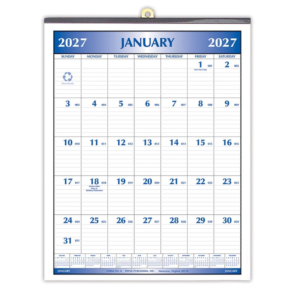 image Magnetic Office 2027 Wall Calendar Main Product Image
