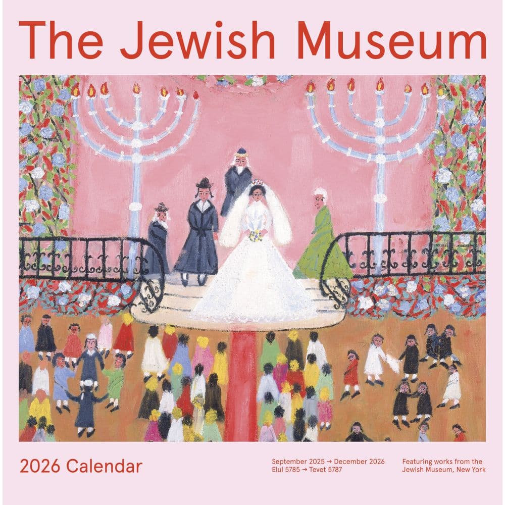 Jewish Museum 2026 Wall Calendar Main Image