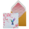 image Hummingbird and Cherry Blossom Enclosure Card Main Product Image width=&quot;1000&quot; height=&quot;1000&quot;