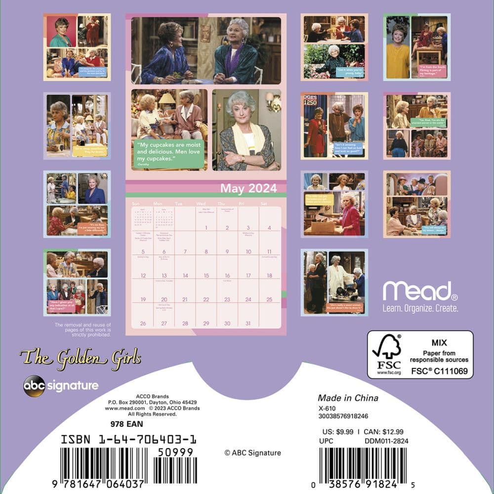 Golden Girls 2024 Mini Wall Calendar Calendars Com   54f5461a 40fd 4fb1 86e0 C43c20cb4b44