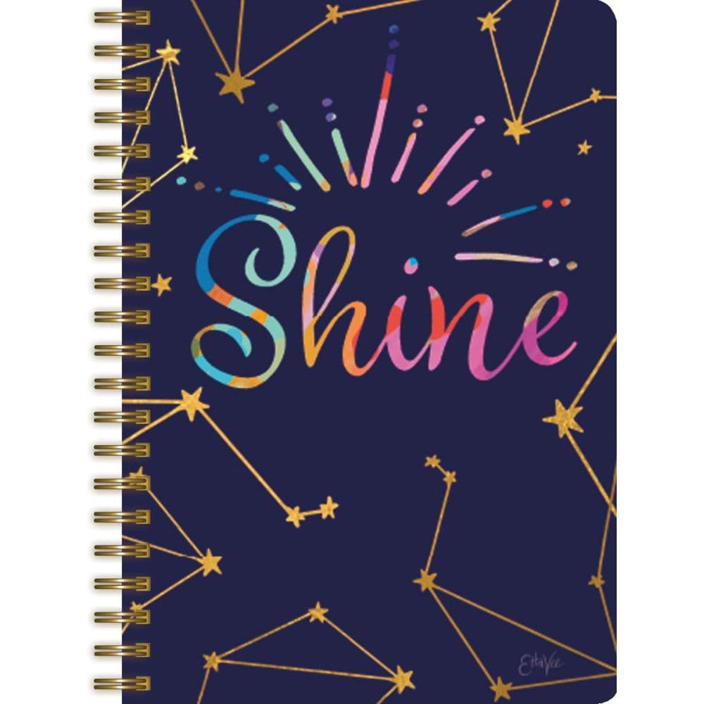 Shine Spiral Journal by EttaVee