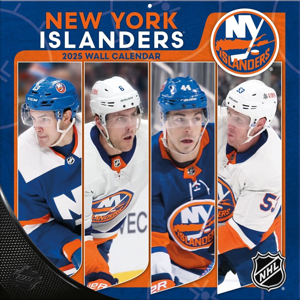 NHL New York Islanders 2025 Wall Calendar - Calendars.com