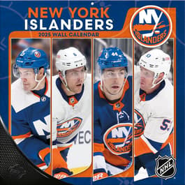 New York Islanders 2025 Wall Calendar