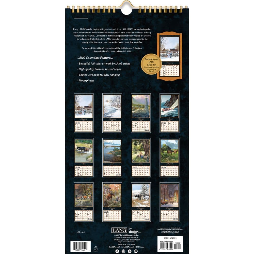 Treasured Times 2026 Vertical Wall Calendar_ALT2