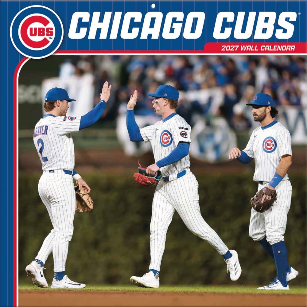MLB Chicago Cubs 2027 Wall Calendar Main Product Image
