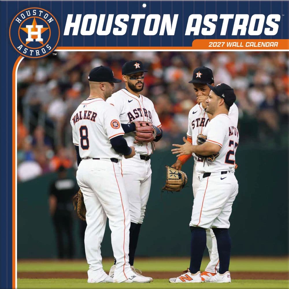 image MLB Houston Astros 2027 Wall Calendar Main Product Image
