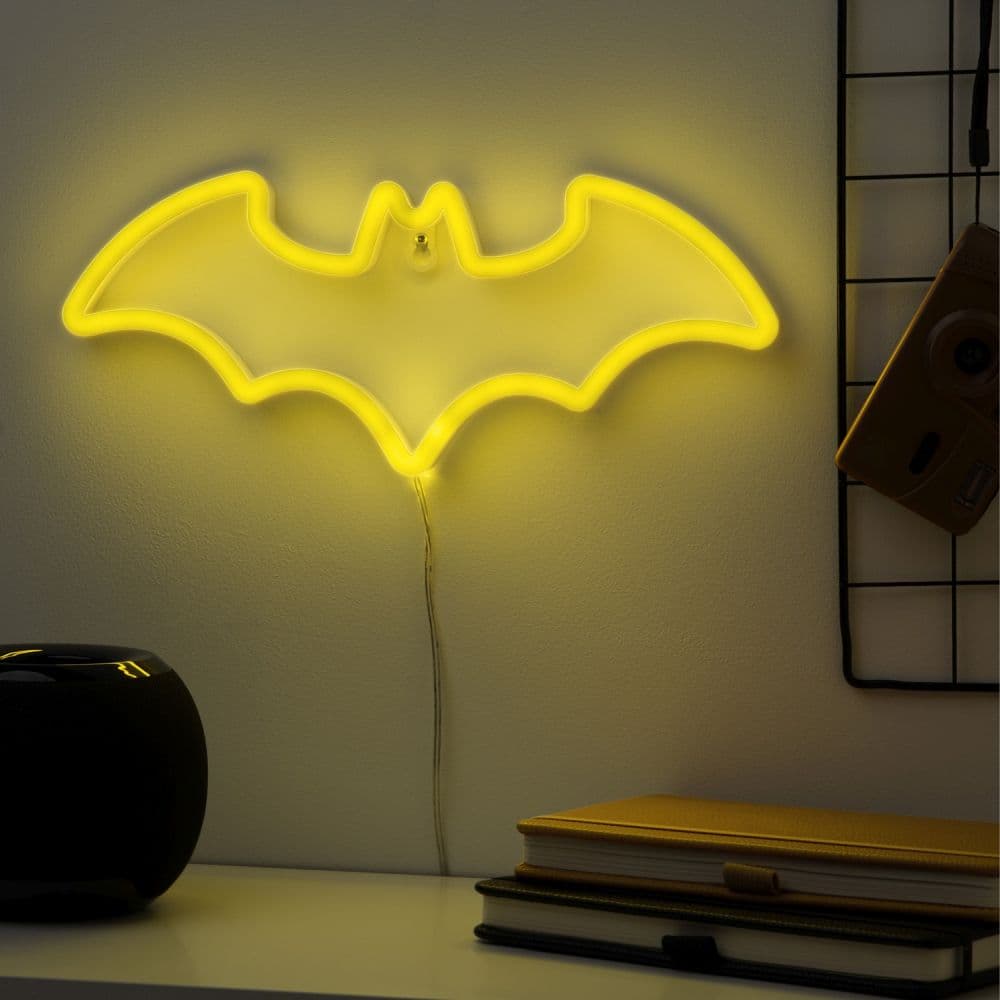 Batman Wall Mount Neon Light Second Alternate Image