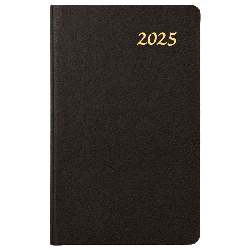 Black Weekly 2025 Pocket Planner Main Image