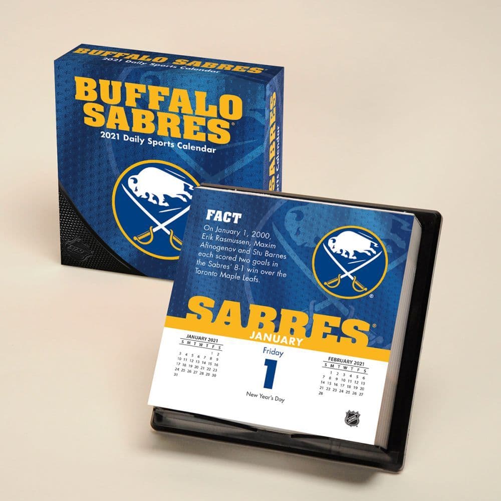 Buffalo Sabres Desk Calendar