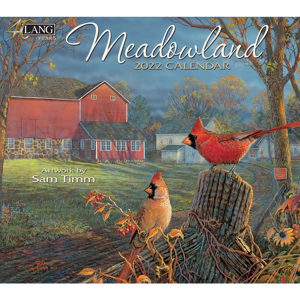 Meadowland 2022 Wall Calendar