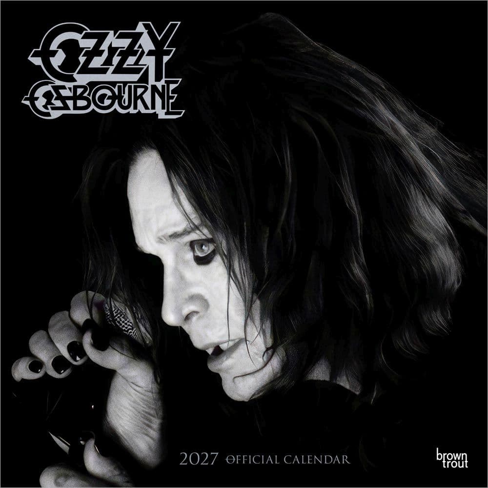 image Ozzy Osbourne 2027 Wall Calendar Main Product Image
