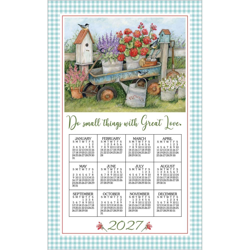 image Blue Wagon 2027 Calendar Towel Main Product Image