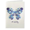image Butterfly Sympathy Card Sixth Alternate Image width=&quot;1000&quot; height=&quot;1000&quot;