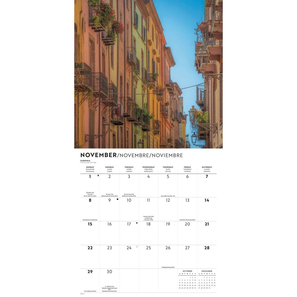 Italia 2026 Wall Calendar Fourth Alternate Image