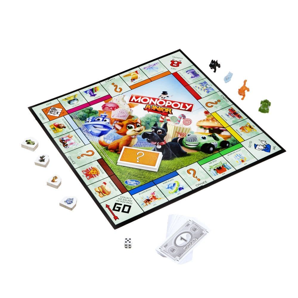 Monopoly Jr Game board