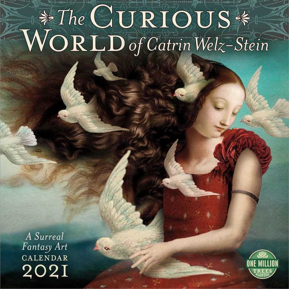 2021 Curious World Welz-Stein Wall Calendar