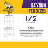 image NFL Minnesota Vikings 2025 Desk Calendar Third Alternate Image width=&quot;1000&quot; height=&quot;1000&quot;