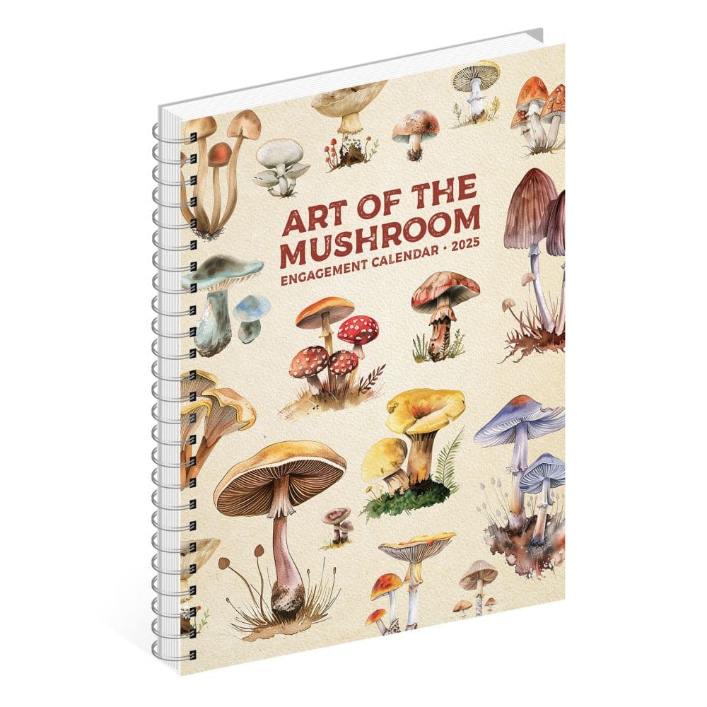 Art of the Mushroom 2025 Engagement Planner Alt3