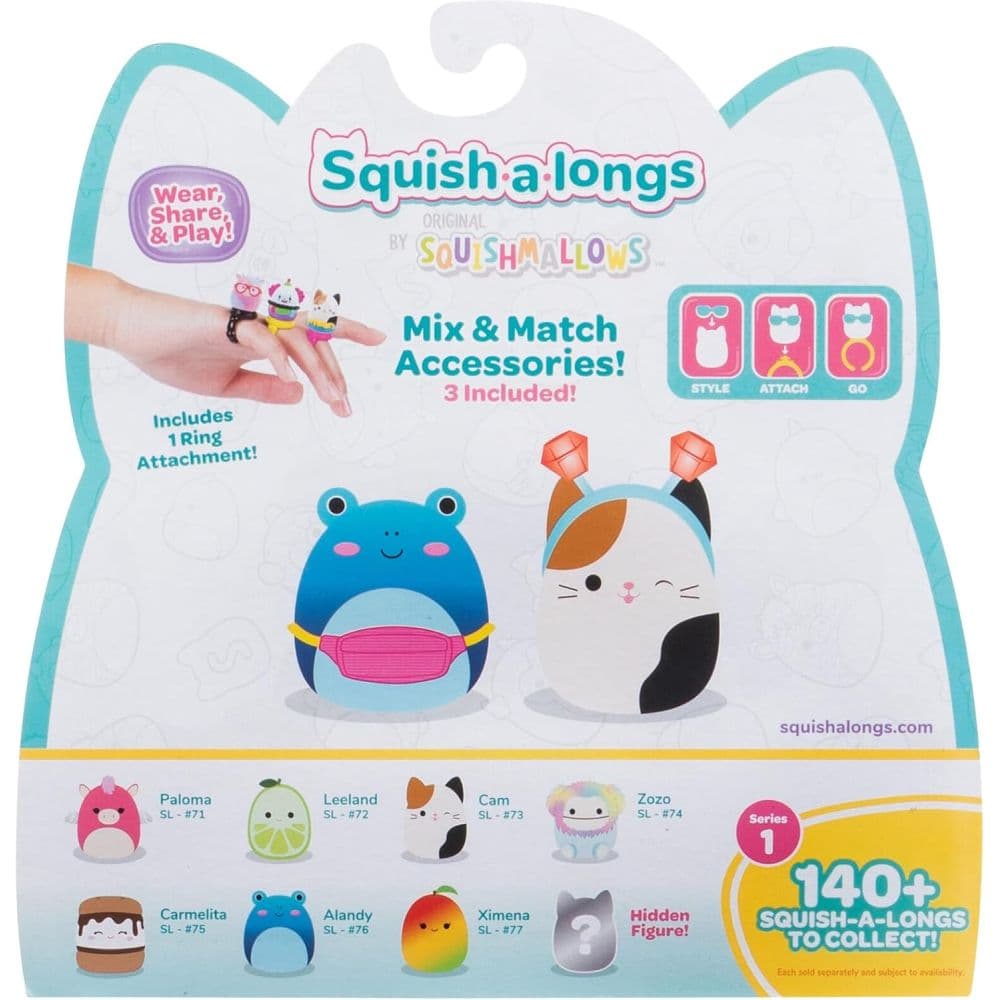 Squishmallow Squish A Longs 8 Pack Second Alternate Image