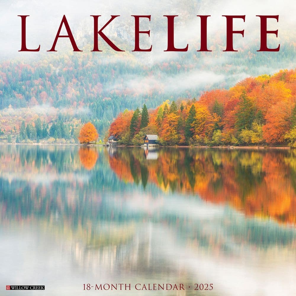 Lake Life 2025 Wall Calendar  Main Image