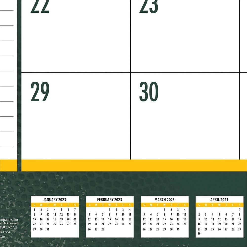 Green Bay Packers 2022 Box Calendar