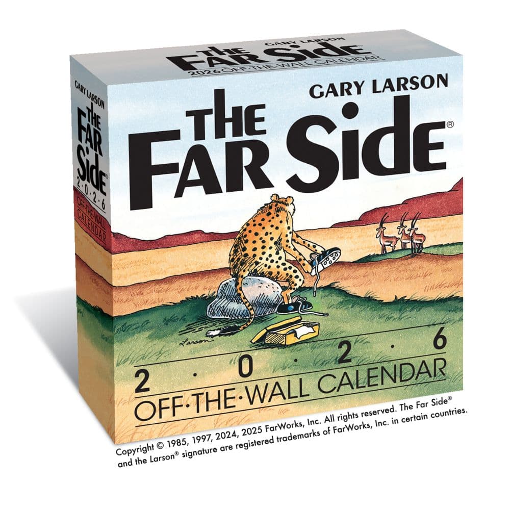 Far Side 2026 Desk Calendar Main Image