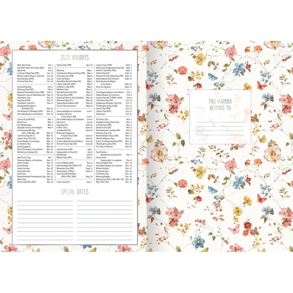 Watercolor Seasons by Lisa Audit 2025 Monthly Planner Fourth Alternate Image width=&quot;1000&quot; height=&quot;1000&quot;