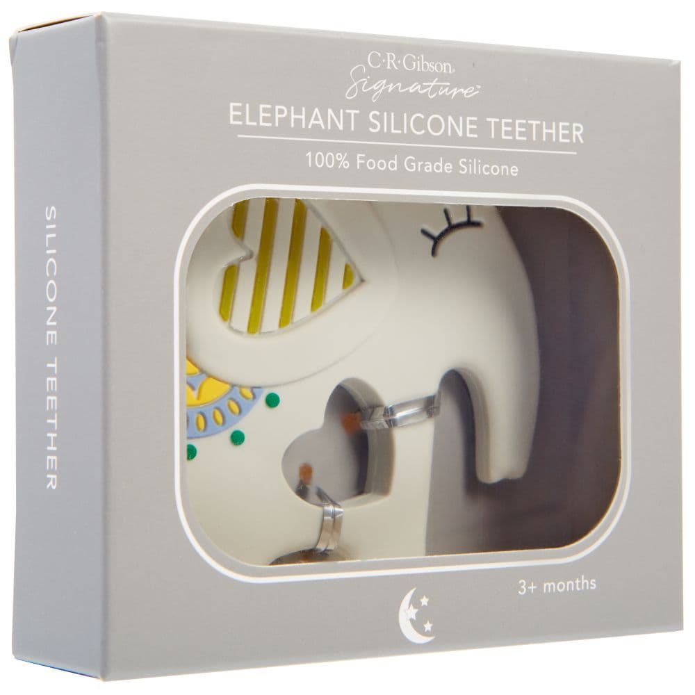 Silicone Teether Elephant Alternate Image 4