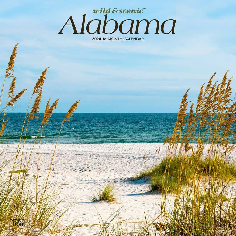 Alabama Wild and Scenic 2024 Wall Calendar