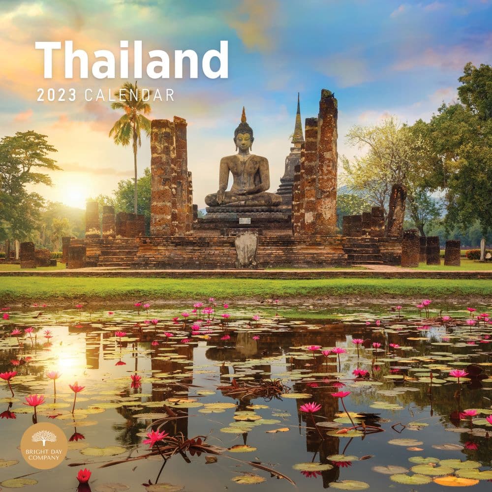 Bright Day Calendars Thailand 2023 Wall Calendar