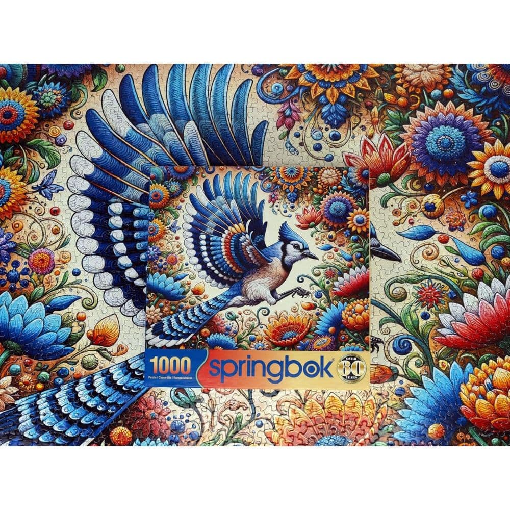 Bluejay in Summer 1000 Piece Puzzle Sixth Alternate Image